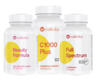 Beauty Pack Calivita - Kit di 3 prodotti per la bellezza e il benessere, offerta speciale | ZonaVitamine